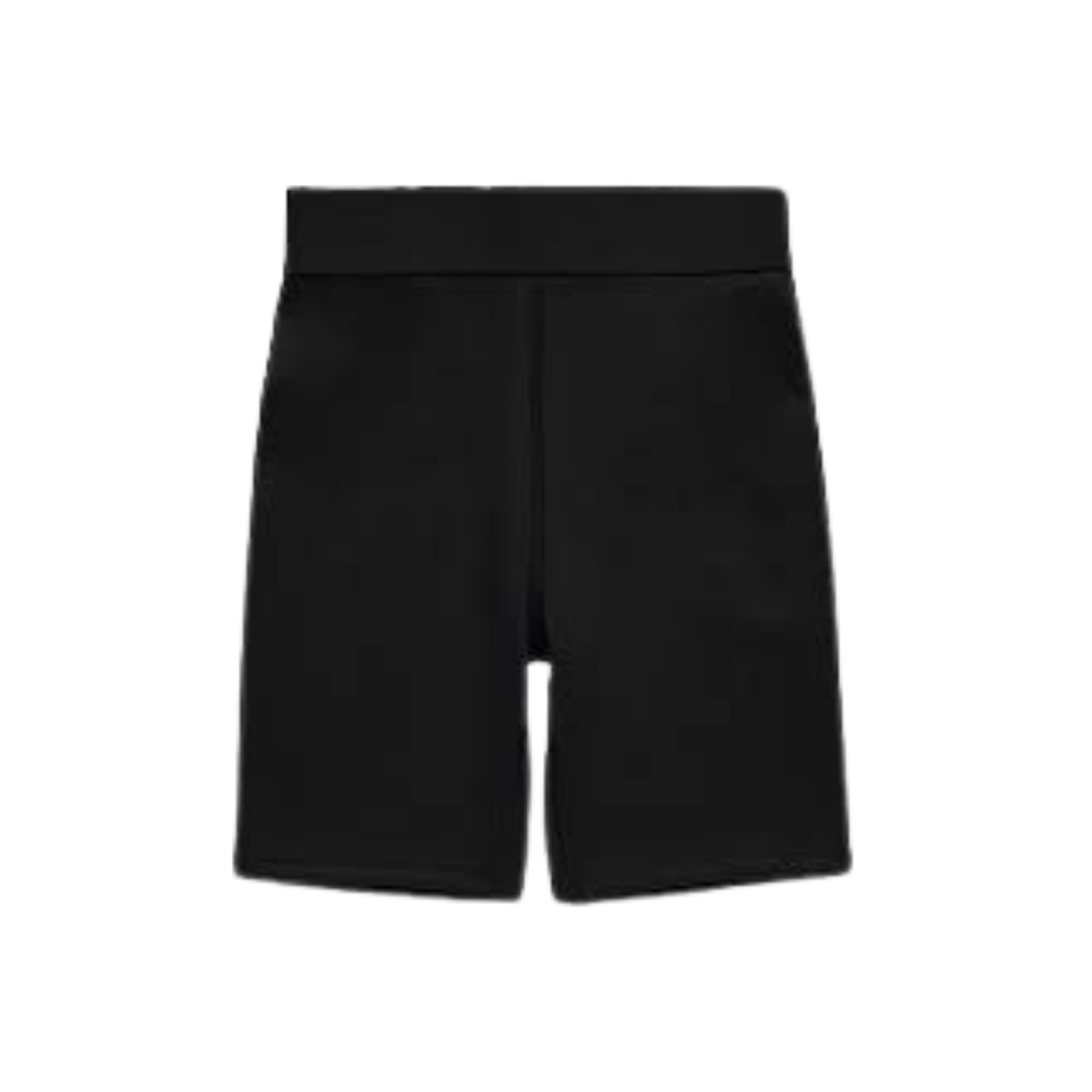 Plain black shorts